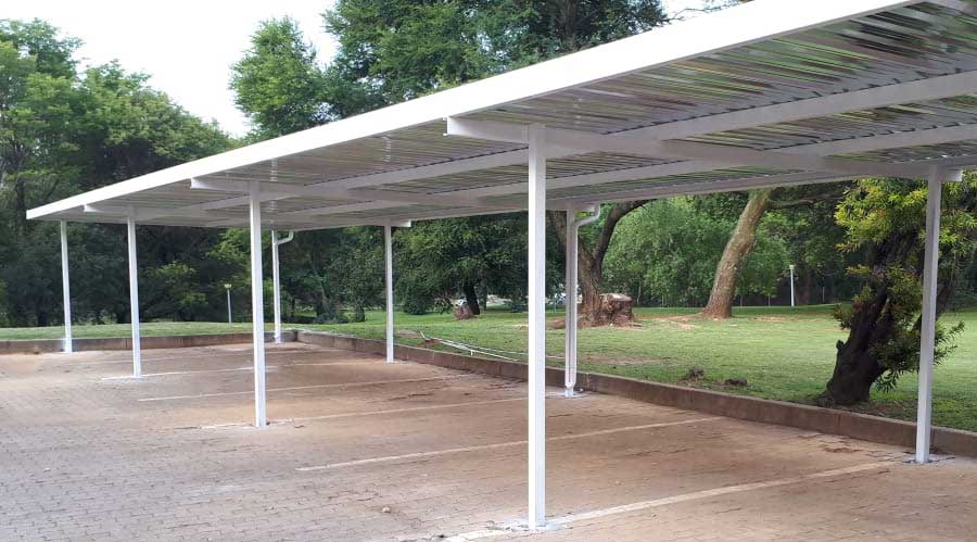 flat roof carports
